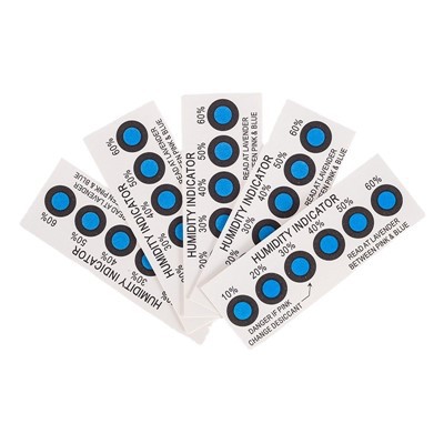6-Punkt-Feuchtigkeitsanzeigekarte ohne Kobaltdichlorid